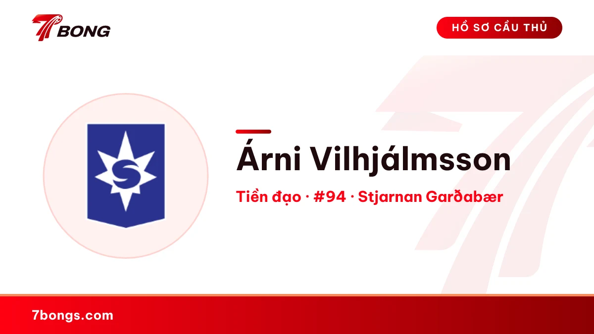 Árni Vilhjálmsson — Stjarnan Garðabær
