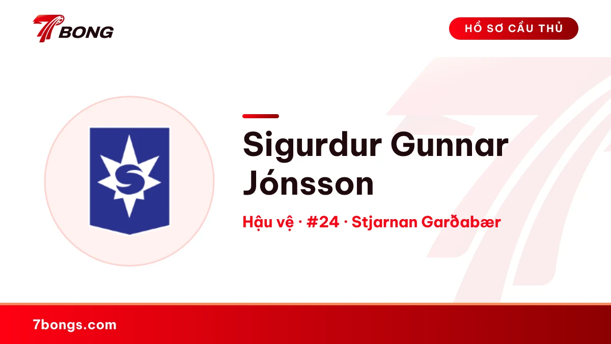 Sigurdur Gunnar Jónsson — Stjarnan Garðabær