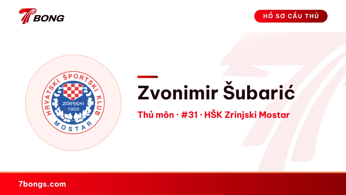 Zvonimir Šubarić — HŠK Zrinjski Mostar