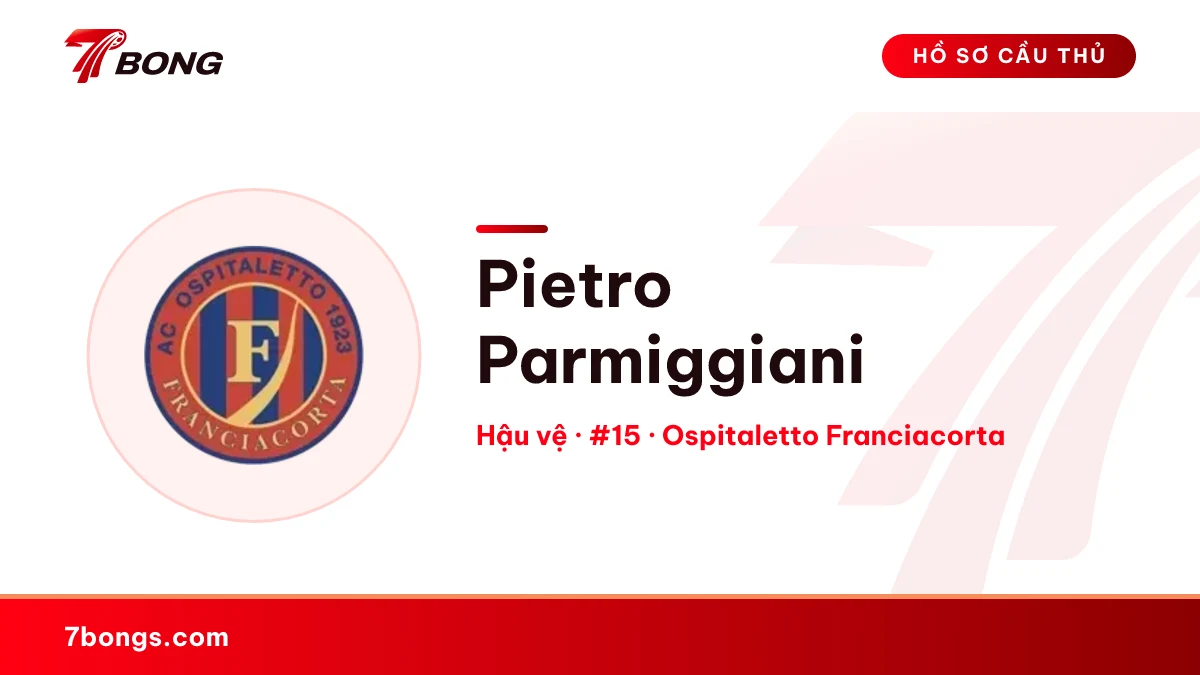 Pietro Parmiggiani — Ospitaletto Franciacorta