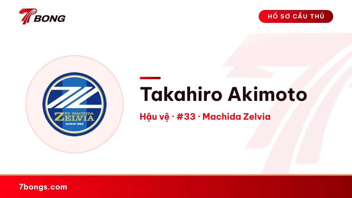 Takahiro Akimoto — Machida Zelvia