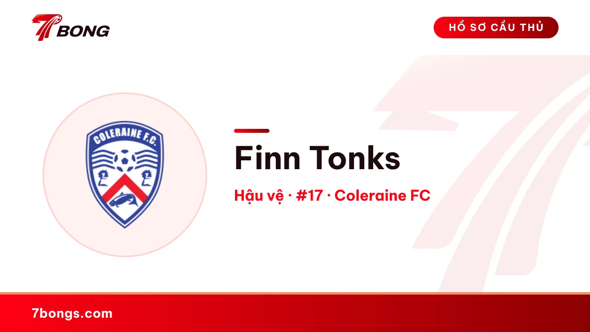 Finn Tonks — Coleraine FC