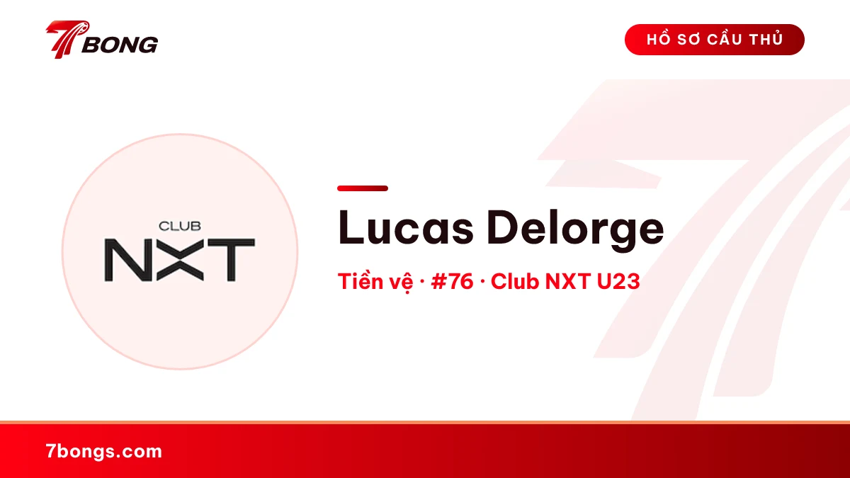 Lucas Delorge — Club NXT U23