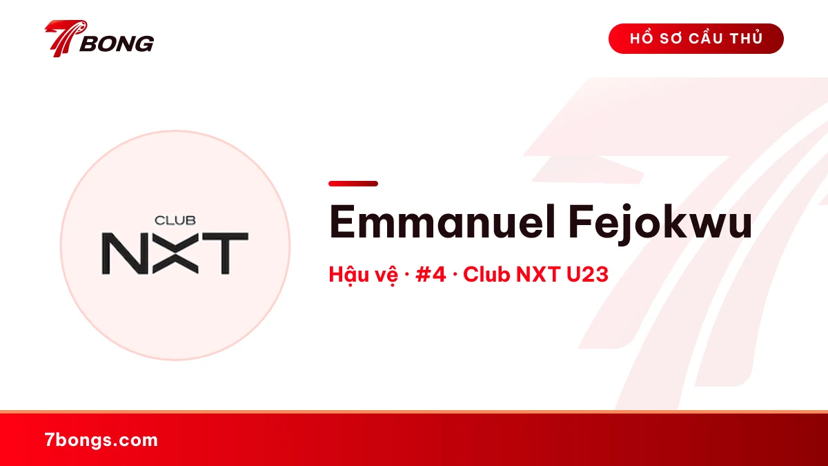 Emmanuel Fejokwu — Club NXT U23