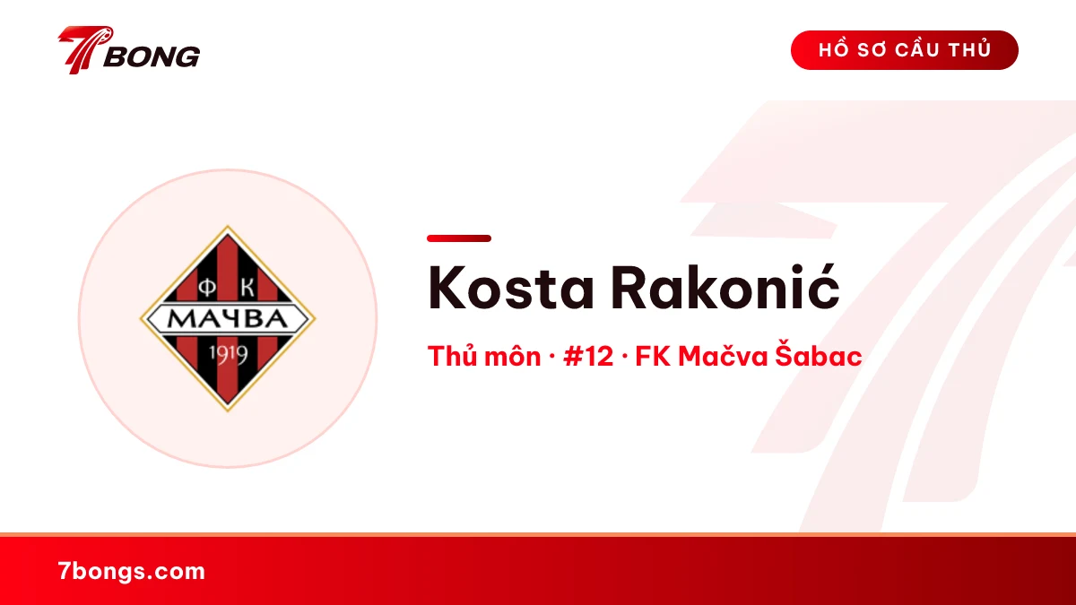 Kosta Rakonić — FK Mačva Šabac