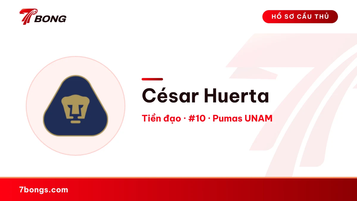 César Huerta — Pumas UNAM