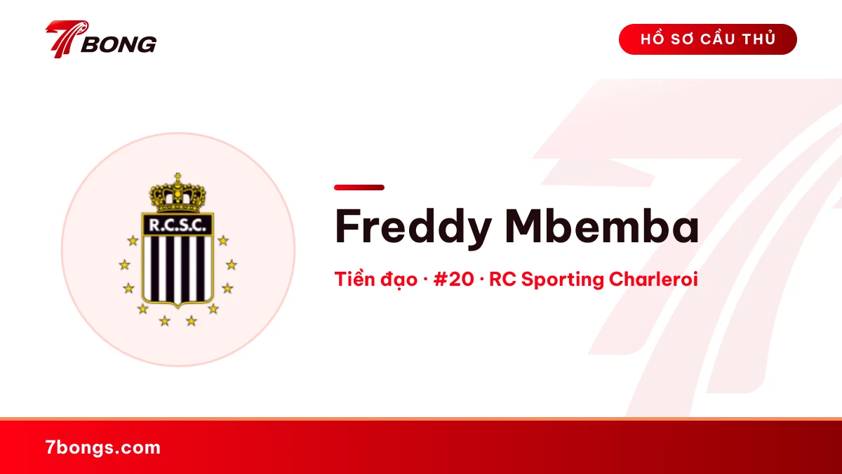 Freddy Mbemba — RC Sporting Charleroi