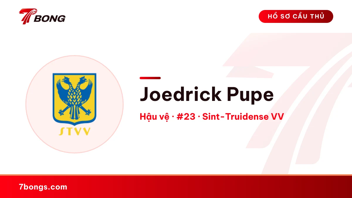 Joedrick Pupe — Sint-Truidense VV