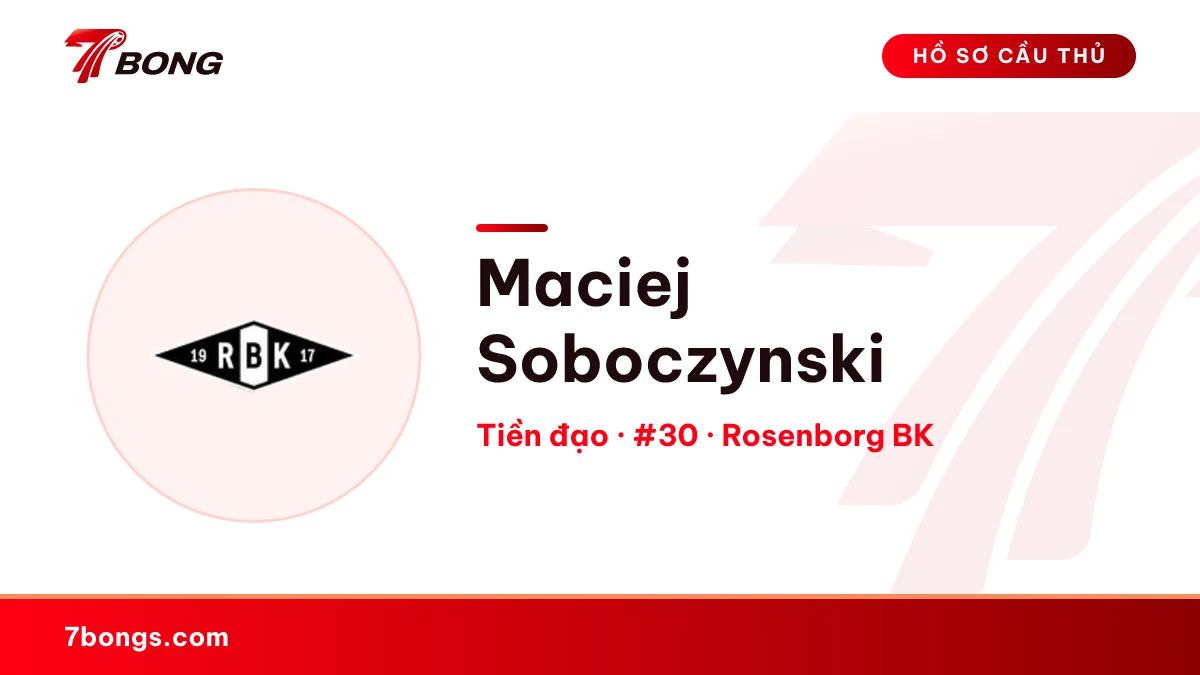 Maciej Soboczynski — Rosenborg BK