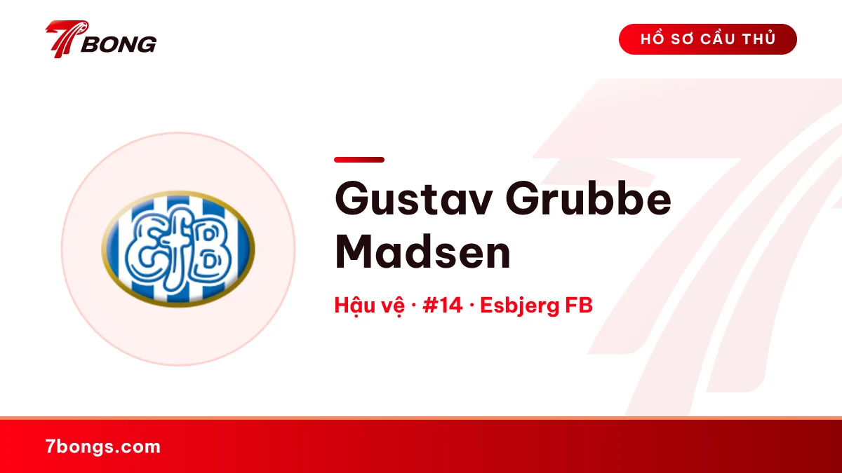 Gustav Grubbe Madsen — Esbjerg FB