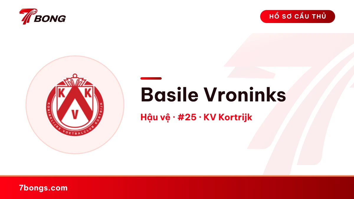 Basile Vroninks — KV Kortrijk