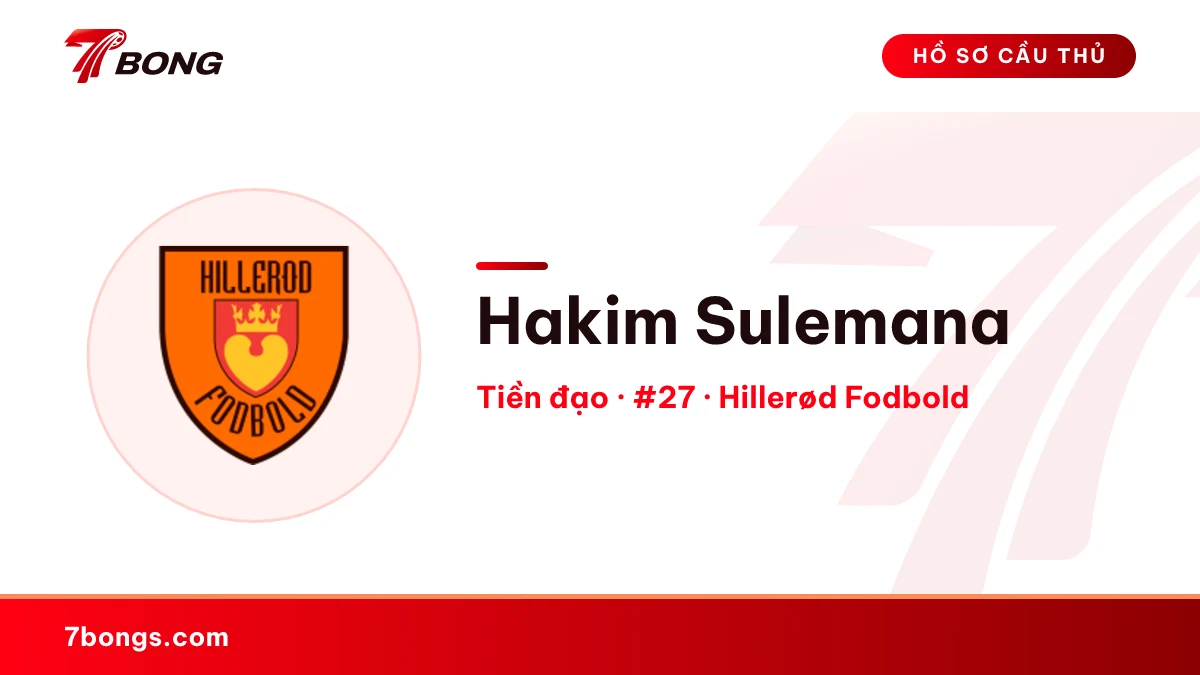 Hakim Sulemana — Hillerød Fodbold