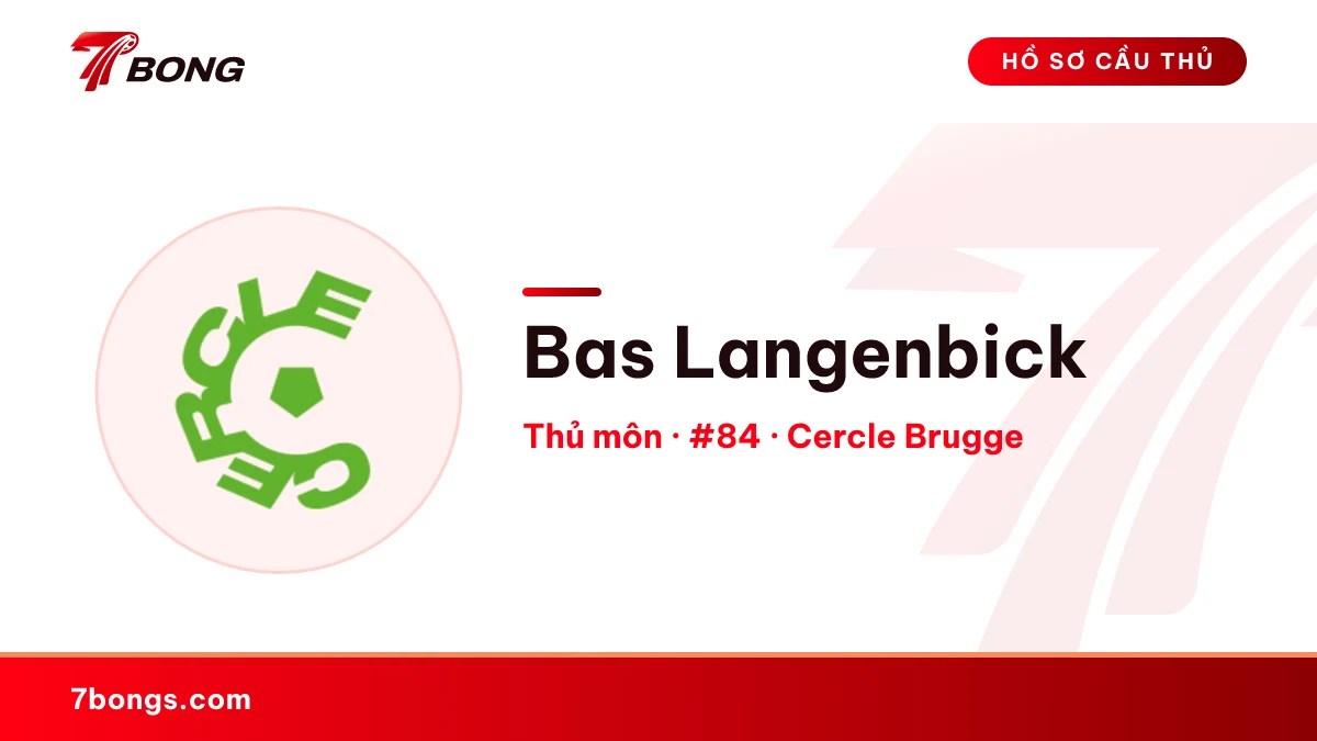 Bas Langenbick — Cercle Brugge