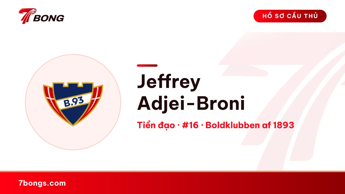 Jeffrey Adjei-Broni — Boldklubben af 1893