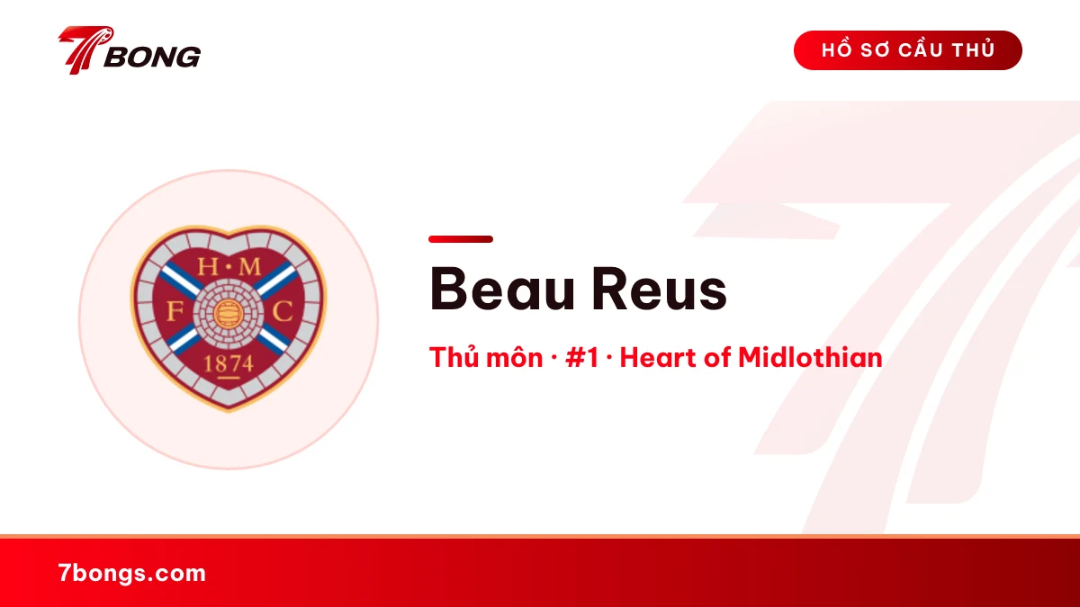 Beau Reus — Heart of Midlothian