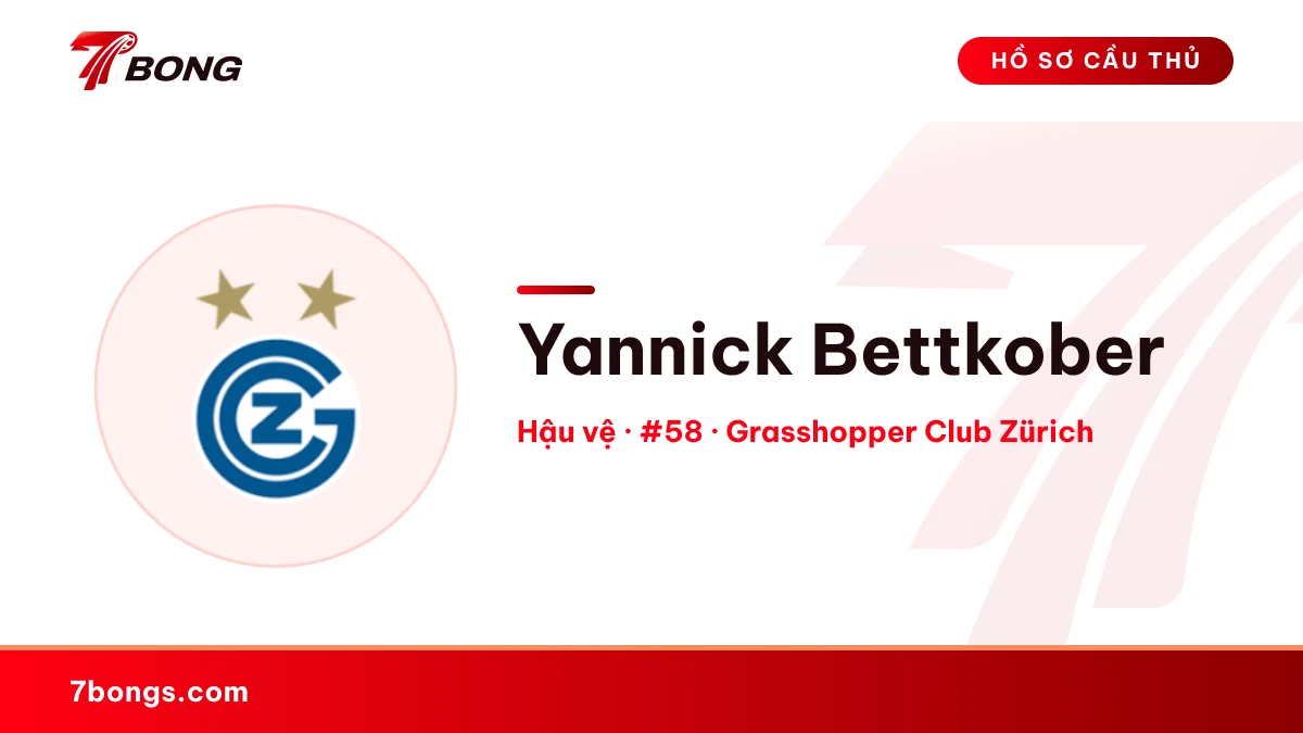 Yannick Bettkober — Grasshopper Club Zürich