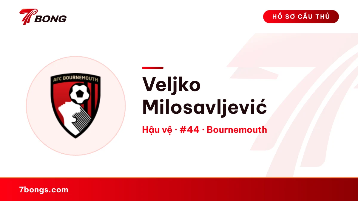 Veljko Milosavljević — Bournemouth