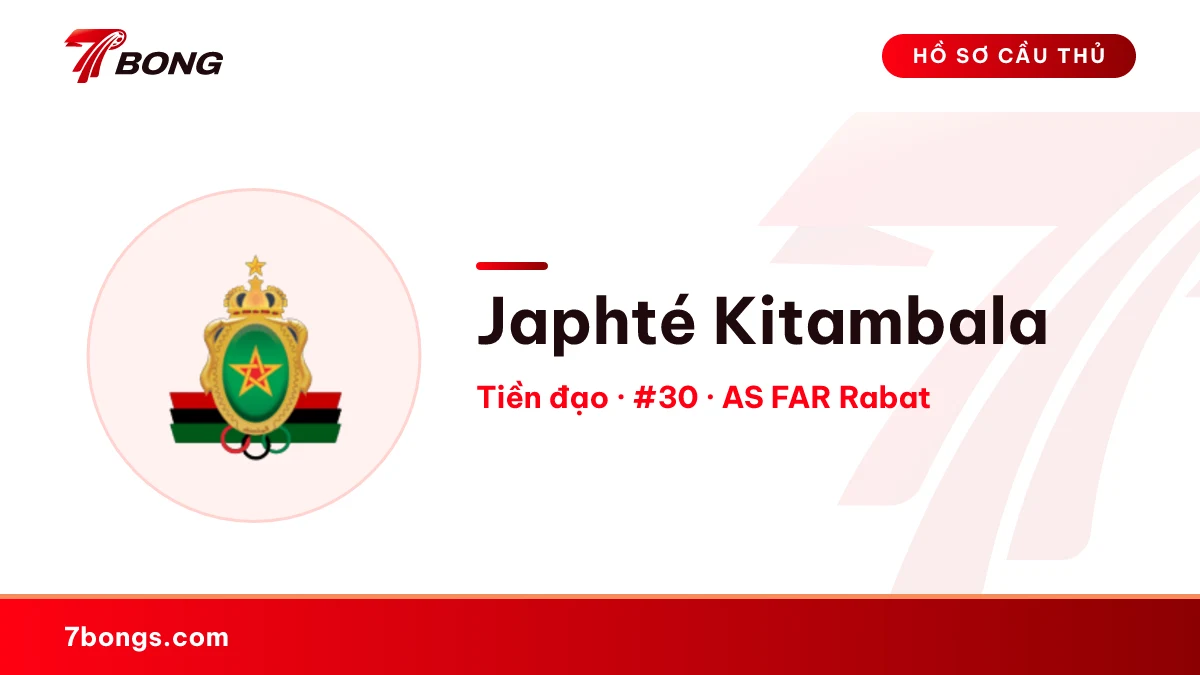 Japhté Kitambala — AS FAR Rabat