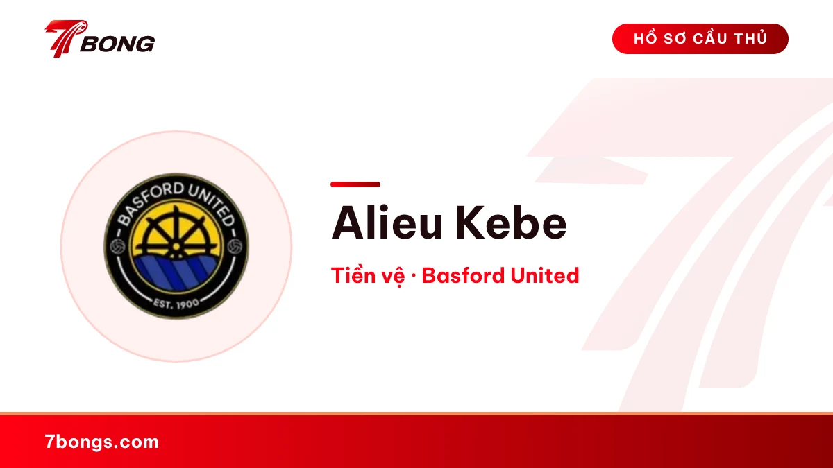 Alieu Kebe — Basford United