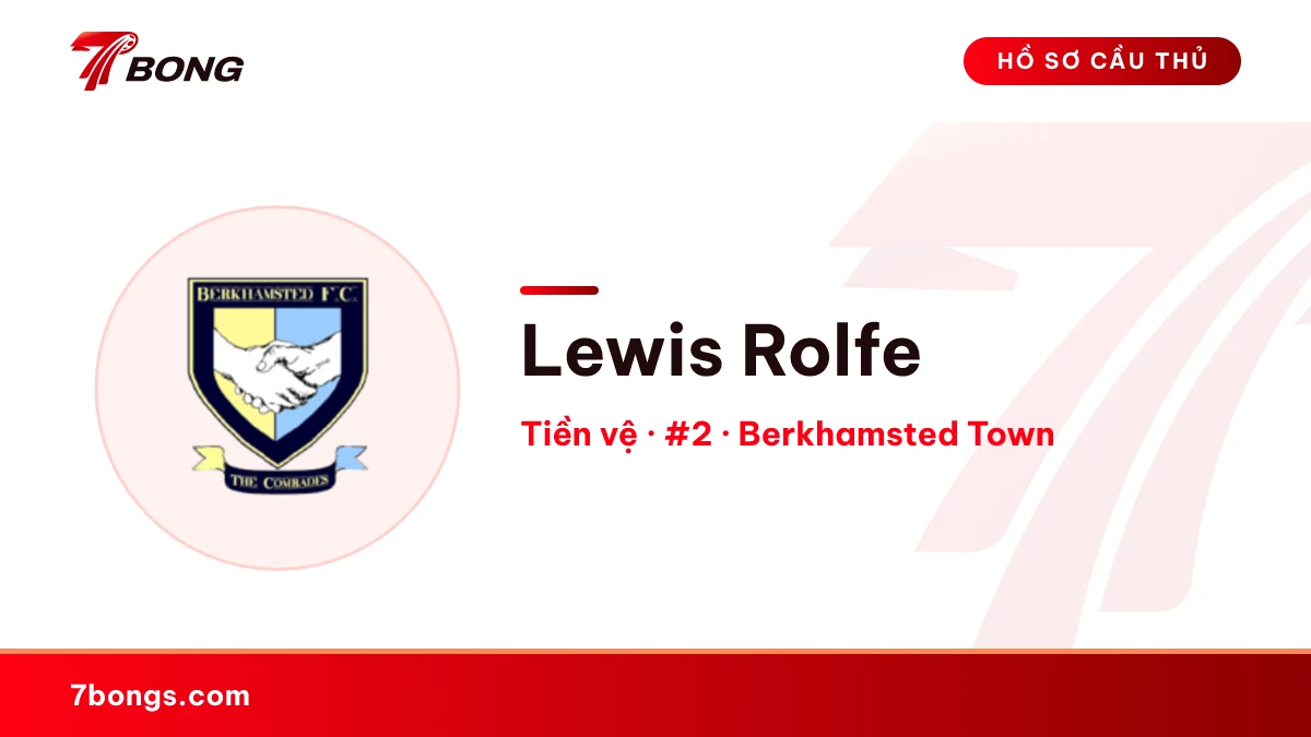 Lewis Rolfe — Berkhamsted Town
