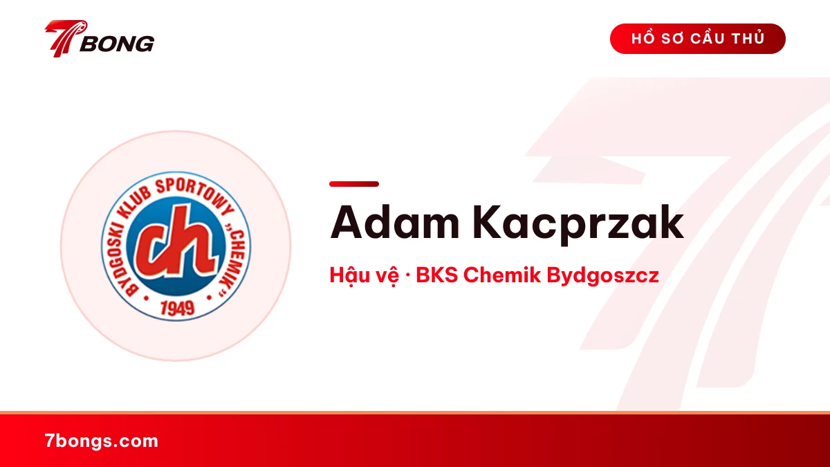 Adam Kacprzak — BKS Chemik Bydgoszcz