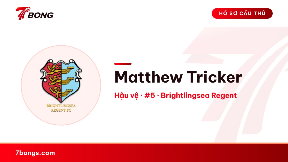 Matthew Tricker — Brightlingsea Regent