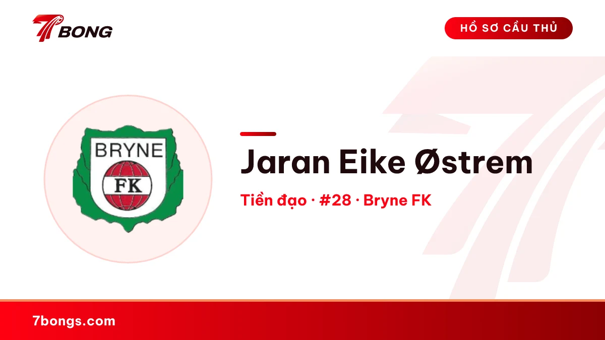 Jaran Eike Østrem — Bryne FK