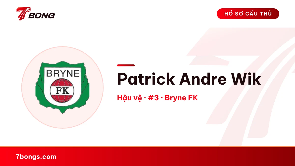 Patrick Andre Wik — Bryne FK