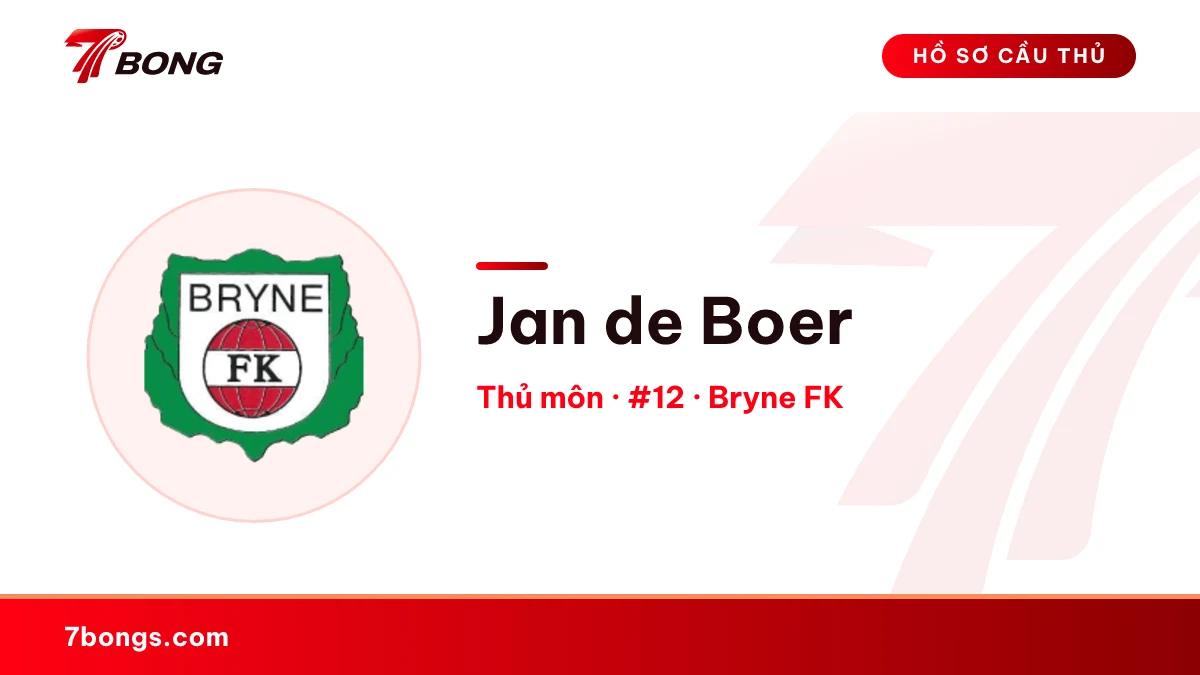 Jan de Boer — Bryne FK