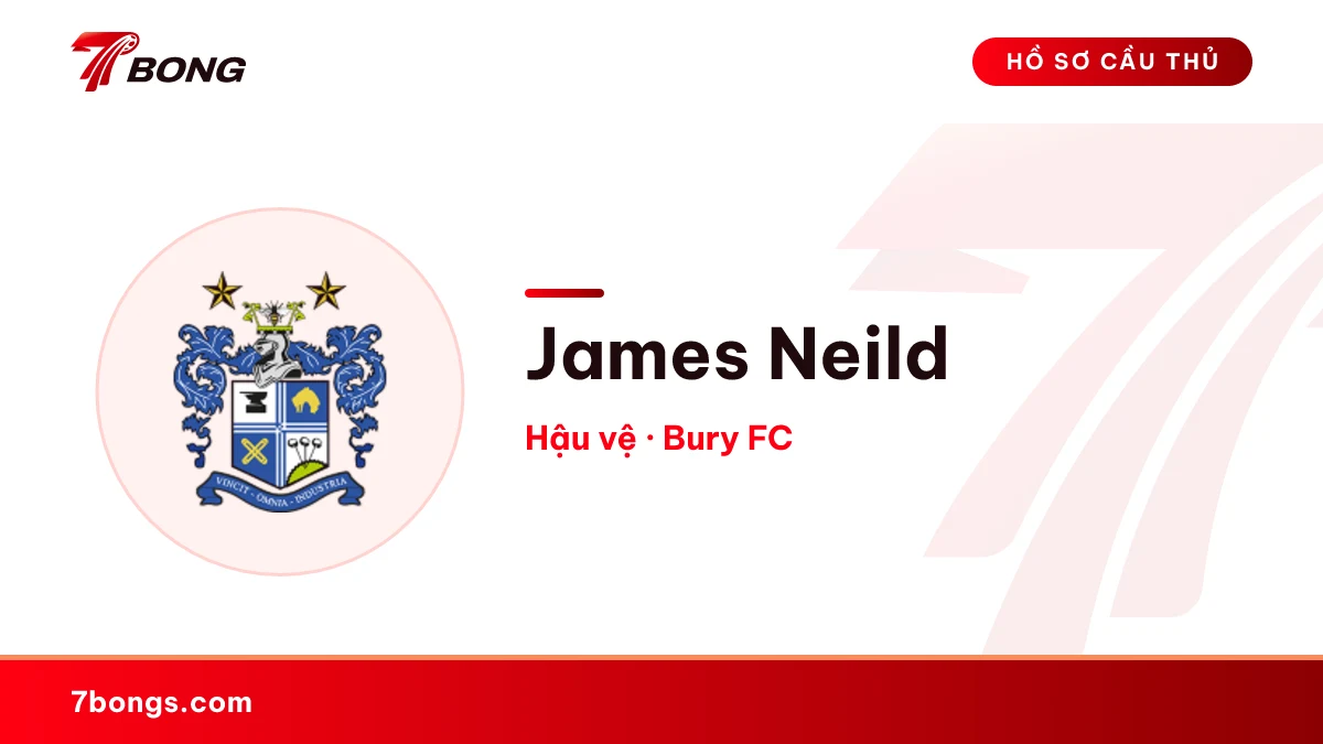 James Neild — Bury FC