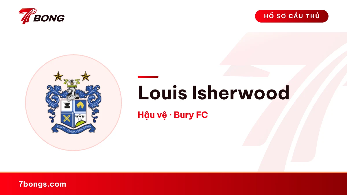 Louis Isherwood — Bury FC