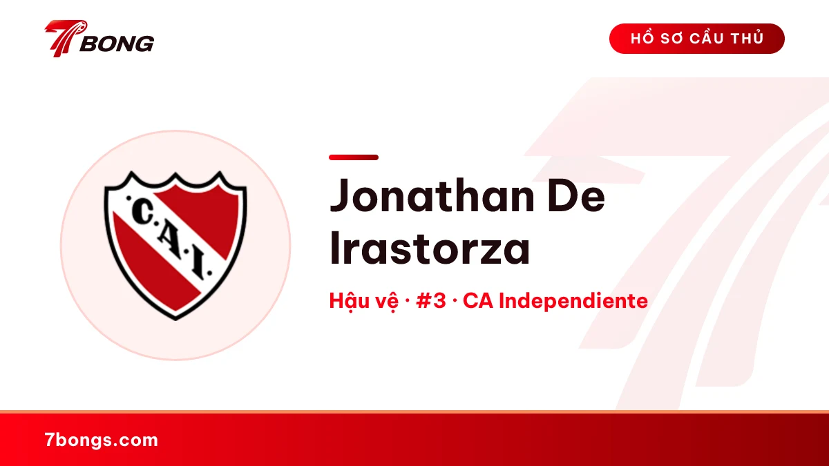 Jonathan De Irastorza — CA Independiente