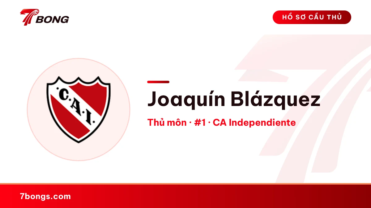 Joaquín Blázquez — CA Independiente