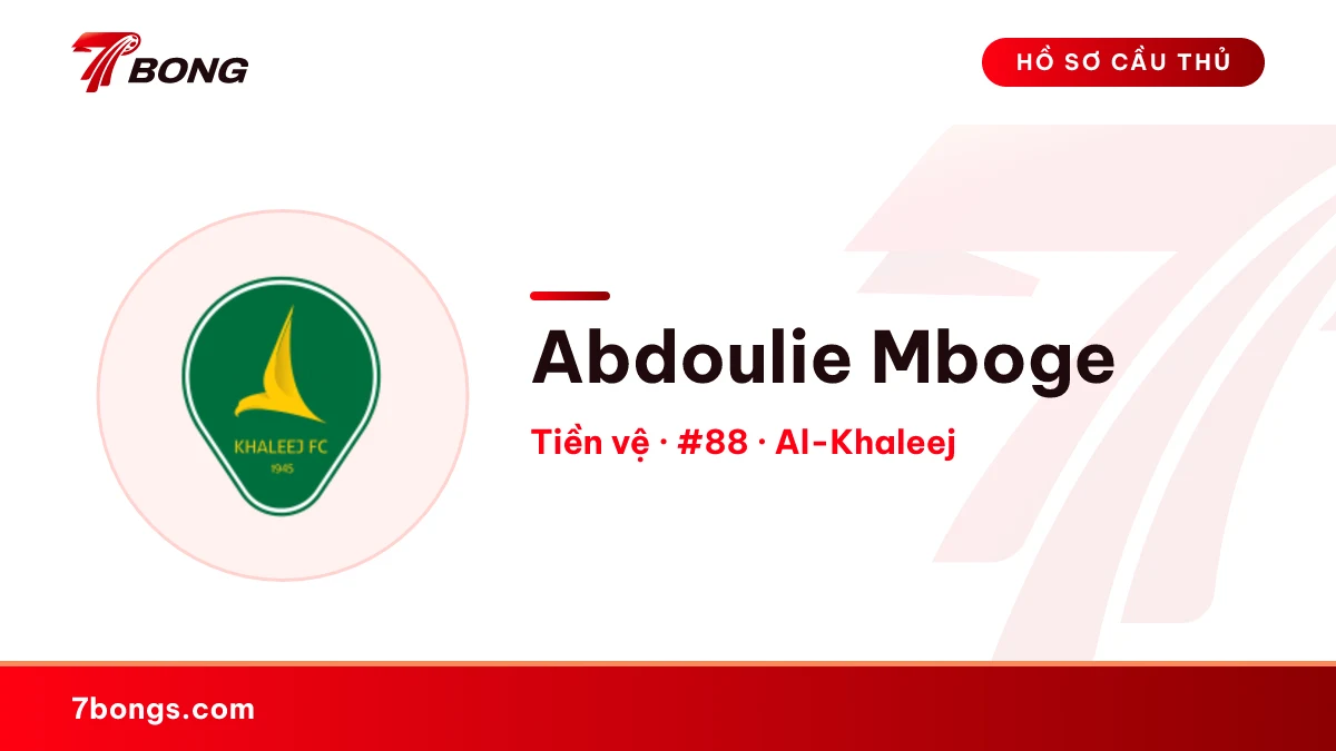 Abdoulie Mboge — Al-Khaleej