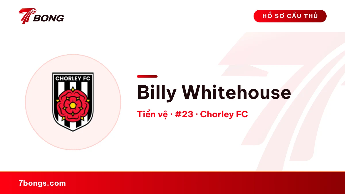 Billy Whitehouse — Chorley FC