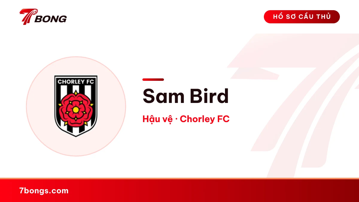 Sam Bird — Chorley FC