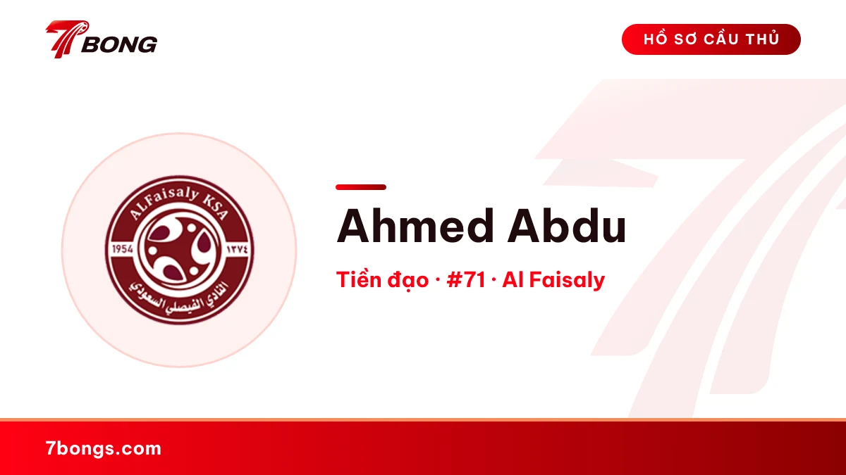Ahmed Abdu — Al Faisaly