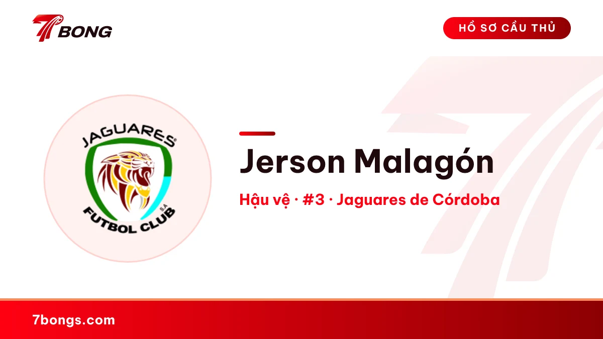 Jerson Malagón — Jaguares de Córdoba