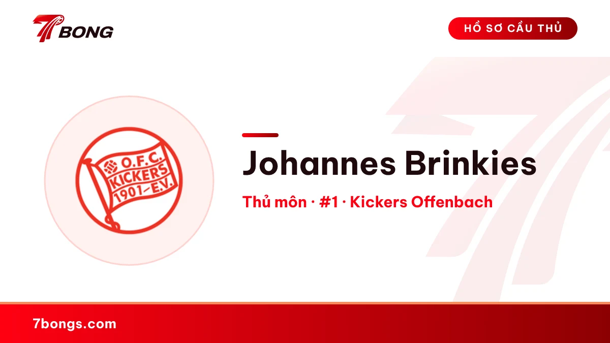 Johannes Brinkies — Kickers Offenbach