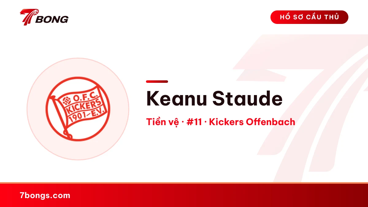 Keanu Staude — Kickers Offenbach