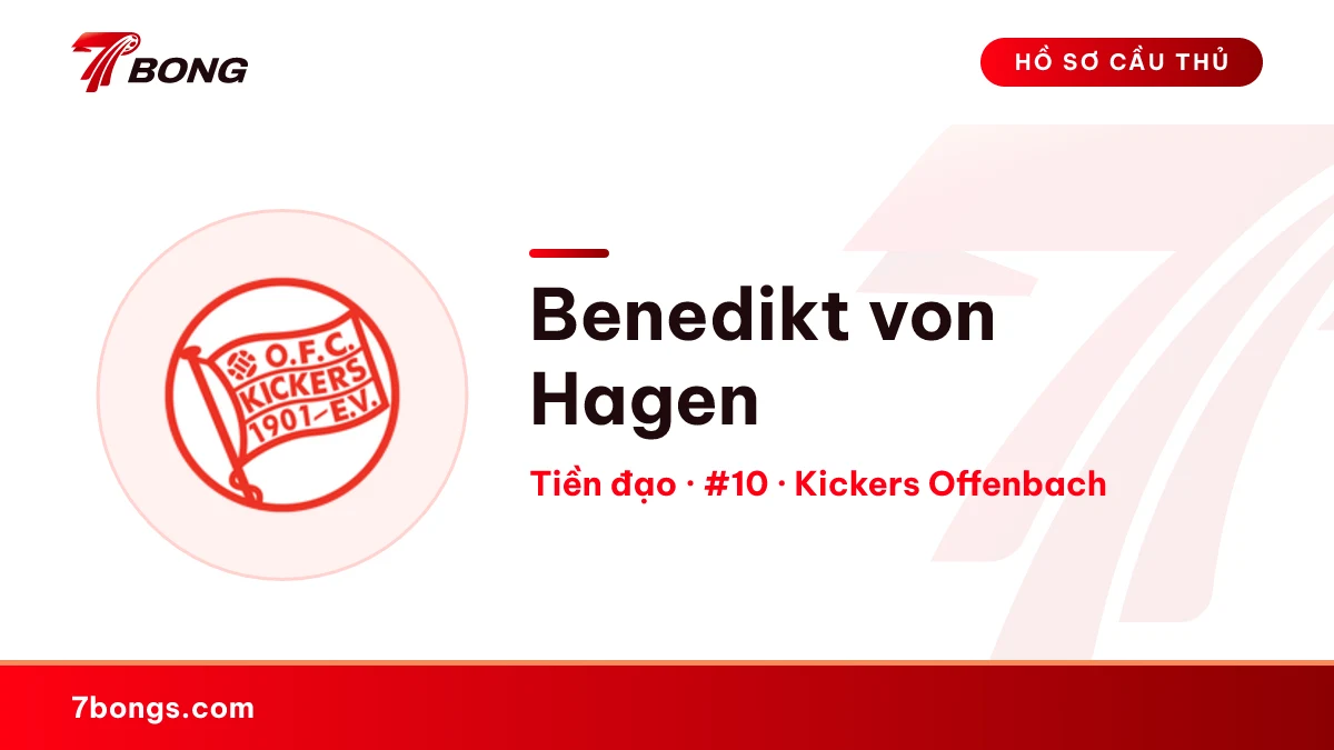 Benedikt von Hagen — Kickers Offenbach