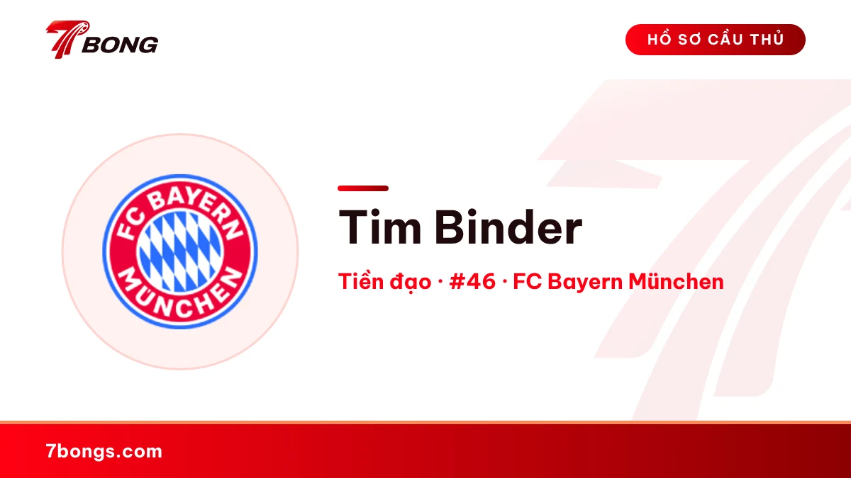 Tim Binder — FC Bayern München