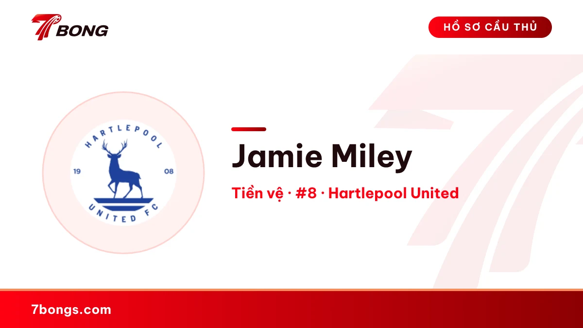 Jamie Miley — Hartlepool United