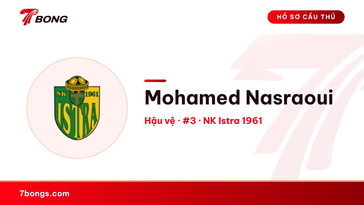 Mohamed Nasraoui — NK Istra 1961