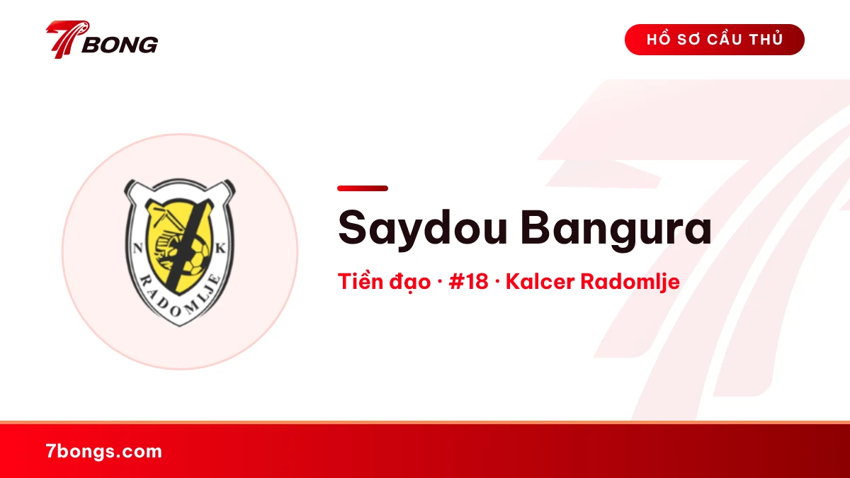 Saydou Bangura — Kalcer Radomlje