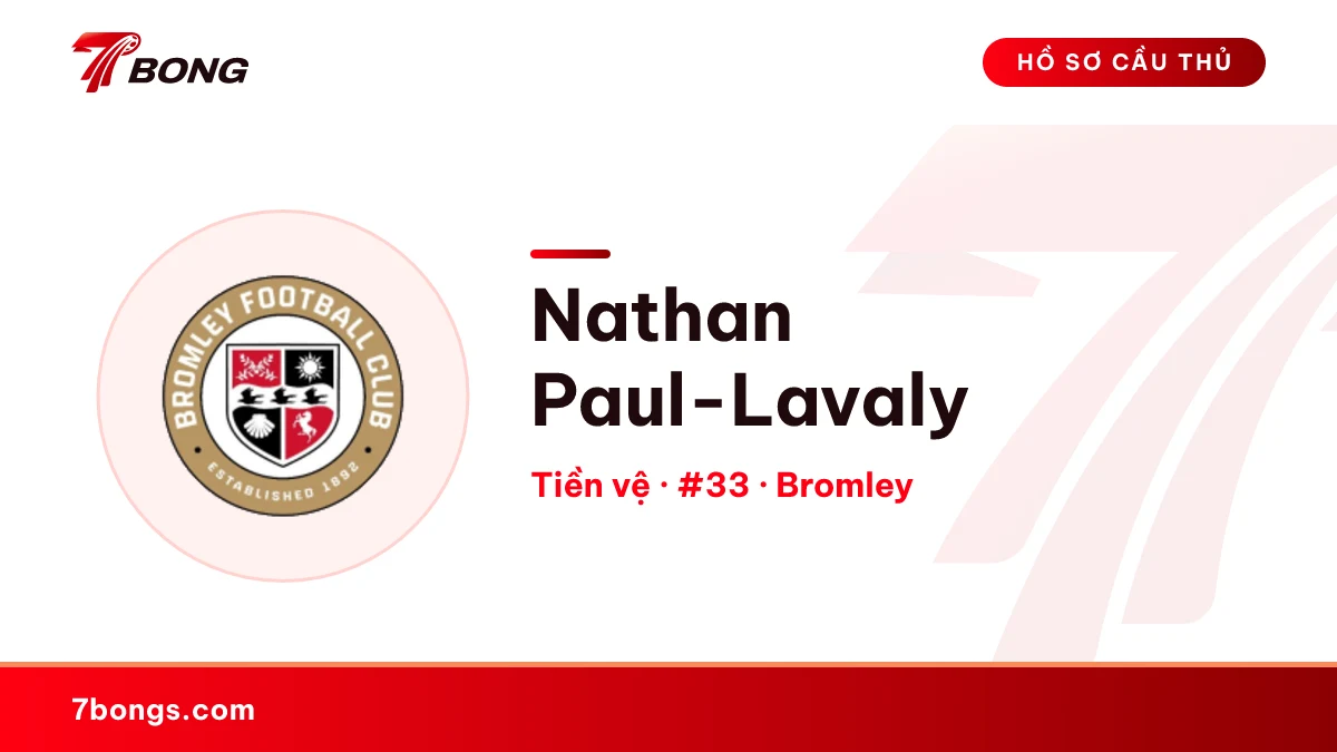 Nathan Paul-Lavaly — Bromley