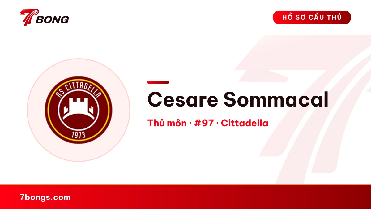 Cesare Sommacal — Cittadella