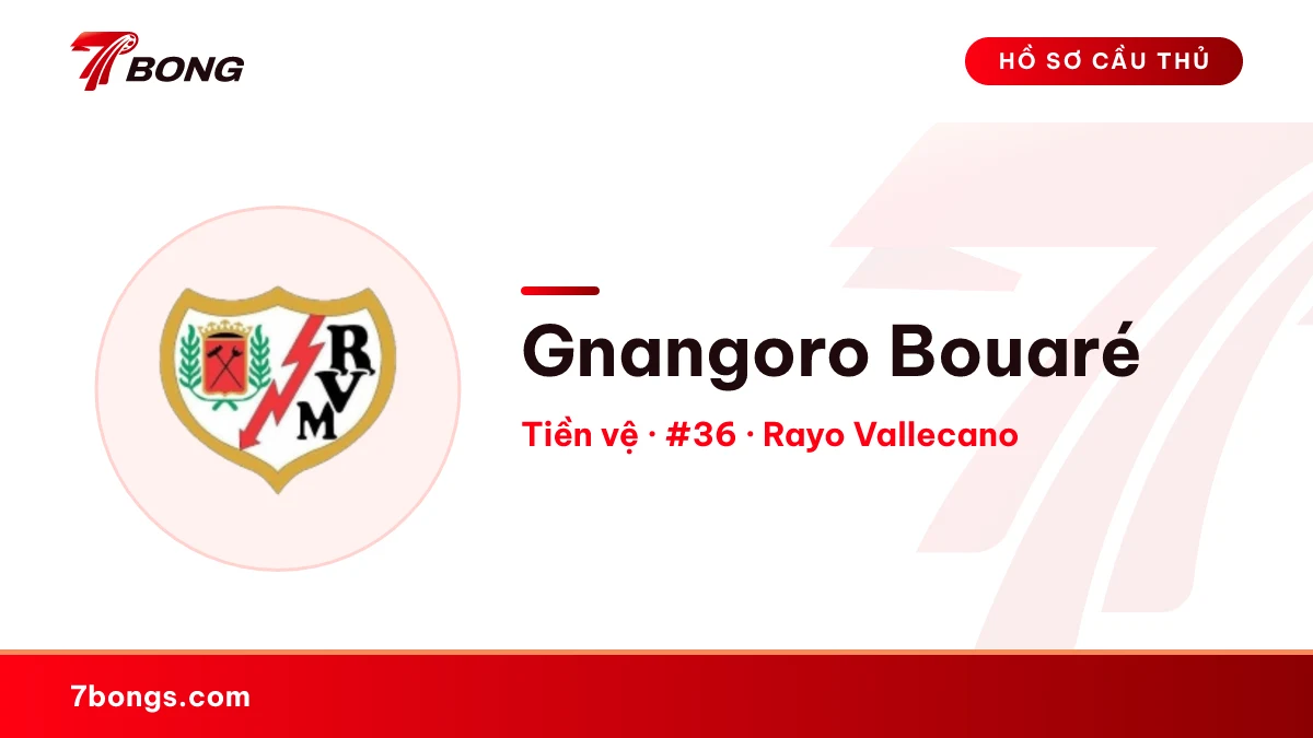 Gnangoro Bouaré — Rayo Vallecano