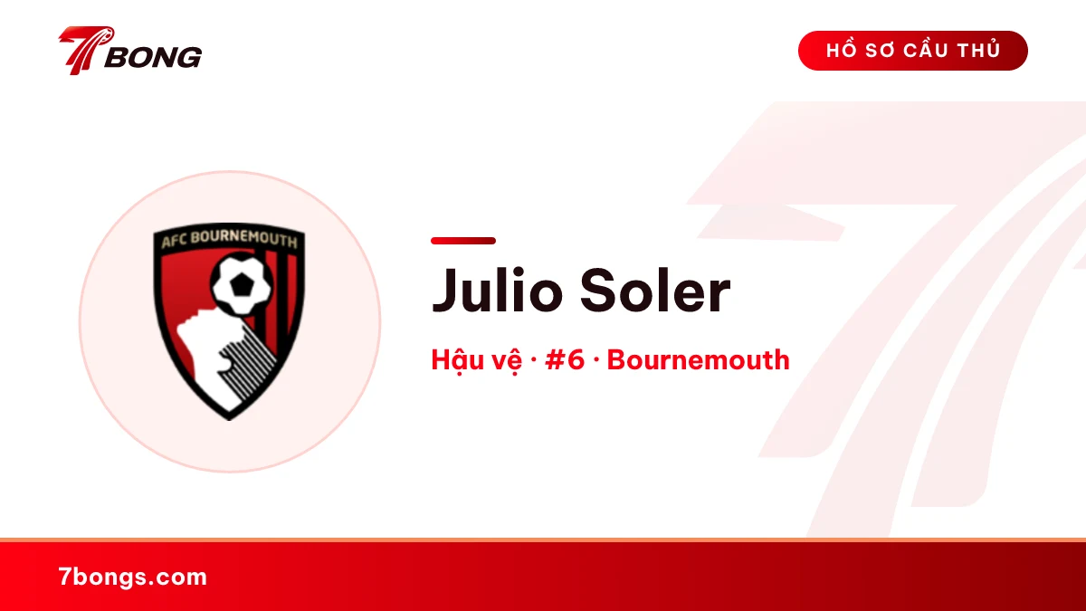 Julio Soler — Bournemouth