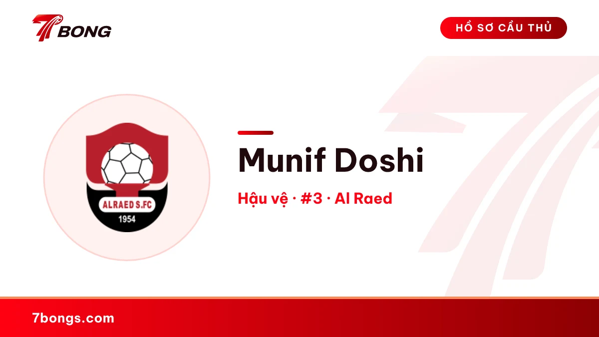 Munif Doshi — Al Raed